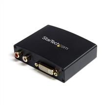 StarTech.com DVI to HDMI® Video Converter with Audio, Black, 1920 x