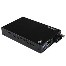StarTech.com Gigabit Ethernet Multi Mode Fiber Media Converter SC 550m