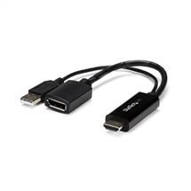 Video Converters | StarTech.com HDMI to DisplayPort Adapter - 4K 30Hz