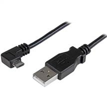 StarTech.com MicroUSB ChargeandSync Cable M/M  RightAngle MicroUSB  24