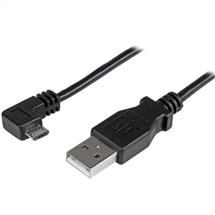 StarTech.com MicroUSB ChargeandSync Cable M/M  RightAngle MicroUSB