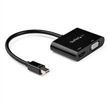 Startech Video Cable | StarTech.com Mini DisplayPort to HDMI VGA Adapter  mDP 1.2 HBR2 to