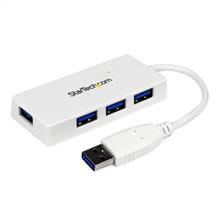 StarTech.com Portable 4 Port SuperSpeed Mini USB 3.0 Hub