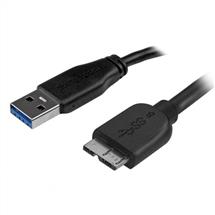 StarTech.com Slim Micro USB 3.0 Cable - M/M - 0.5m (20in)