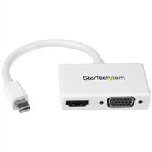 StarTech.com Travel A/V Adapter: 2in1 Mini DisplayPort to HDMI or VGA