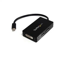 StarTech.com Travel A/V adapter: 3in1 Mini DisplayPort to DisplayPort