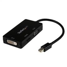 Video Cable | StarTech.com Travel A/V Adapter: 3in1 Mini DisplayPort to VGA DVI or