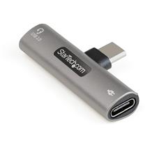 Startech Interface Hubs | StarTech.com USB C Audio & Charge Adapter  USBC Audio Adapter w/ USBC