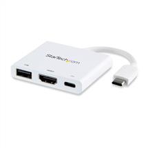 StarTech.com USBC Multiport Adapter with HDMI  USB 3.0 Port  60W PD