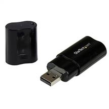 Startech USB Stereo Audio Adapter External Sound Card | StarTech.com USB Stereo Audio Adapter External Sound Card