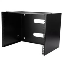 StarTech.com 8U Wall Mount Network Rack  14 Inch Deep (Low Profile)