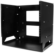 Startech Rack Cabinets | StarTech.com WallMount Server Rack with Builtin Shelf  Solid Steel