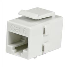Keystone Modules | StarTech.com White Cat 6 RJ45 Keystone Jack Network Coupler - F/F