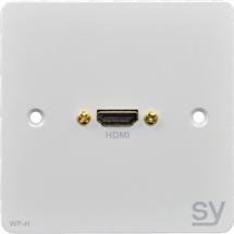Wall Plates & Switch Covers | SY Electronics SYWPHBW. Socket type: HDMI. Product colour: White.
