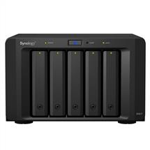 Synology DX517 disk array 0 TB Desktop Black | Quzo UK