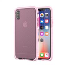 Pink, White | Tech21 Evo Check mobile phone case 14.7 cm (5.8") Cover Pink, White