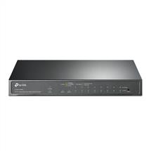 TP-Link Network Switches | TP-Link 10-Port Gigabit Easy Smart Switch with 8-Port PoE+
