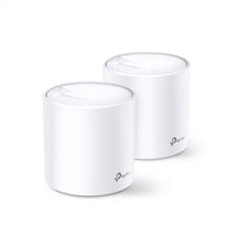 Gaming Router | TPLink AX3000 Whole Home Mesh WiFi 6 System, 2Pack, White, Internal,