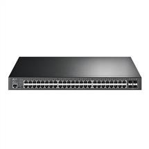 Network Switches  | TP-Link JetStream 52-Port Gigabit L2+ Managed Switch with 48-Port PoE+