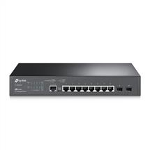 TP-Link Network Switches | TPLink JetStream 8Port Gigabit L2+ Managed Switch with 2 SFP Slots,