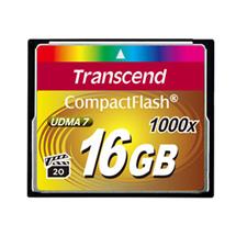 Memory Cards | Transcend CompactFlash 1000x 16GB | In Stock | Quzo UK
