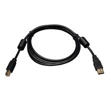 Tripp Lite USB 2.0 HiSpeed A/B Cable with Ferrite Chokes (M/M), 3ft.,