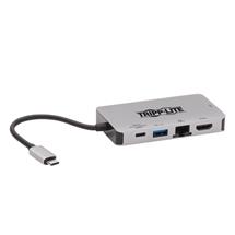 Tripp Lite  | Tripp Lite U442DOCK6GY USBC Dock, Dual Display  4K HDMI, VGA, USB 3.x