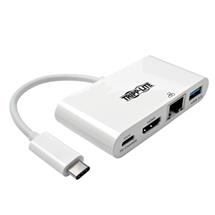 USB-C to HDMI | Tripp Lite U44406NH4GUC USBC Multiport Adapter  4K HDMI, USB 3.x