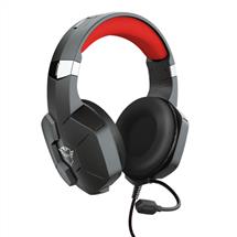 Trust GXT 323 Carus Headset Wired Head-band Gaming Black, Red