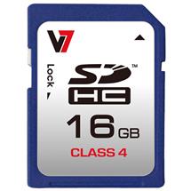 V7 Memory Cards | V7 SDHC Memory Card 16GB Class 4 | In Stock | Quzo UK