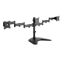V7 Triple Swivel Desk Stand Mount, Freestanding, 8 kg, 25.4 cm (10"),
