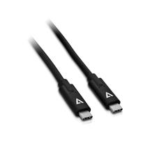 V7 USB-C to USB-C Cable 1m Black | In Stock | Quzo UK