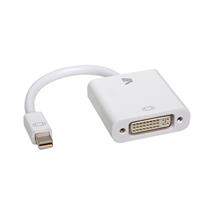 Video Cable | V7 White Video Adapter Mini DisplayPort Male to DVI-D Male