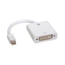 V7 Video Cable | V7 White Video Adapter Mini DisplayPort Male to DVI-D Male