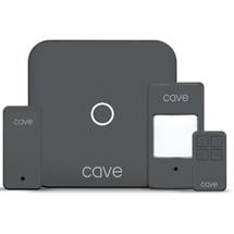 Veho Cave Smart Home Starter Kit, Black, SMS, 433.92 MHz, 200 m, 512