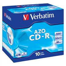 Verbatim CD-R AZO Crystal | Verbatim CD-R AZO Crystal 700 MB 10 pc(s) | In Stock