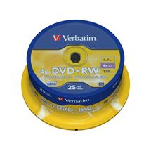 Verbatim DVD+RW Matt Silver | Verbatim DVD+RW Matt Silver. Native capacity: 4.7 GB, Type: DVD+RW,