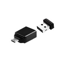 Verbatim Nano  USB 2.0 Drive Drive con Adattatore Micro USB da 32 GB