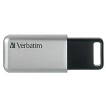 Verbatim Secure Pro  USB 3.0 Drive 16 GB  Silver. Capacity: 16 GB,
