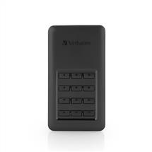 256GB SSD | Verbatim Store 'n' Go Portable SSD with Keypad Access 256GB