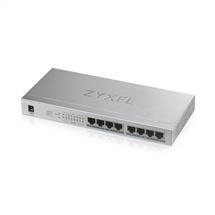 Zyxel Network Switches | Zyxel GS1008HP Unmanaged Gigabit Ethernet (10/100/1000) Power over
