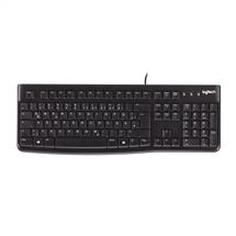 Keyboards | Logitech K120 Black. Keyboard form factor: Fullsize (100%). Keyboard