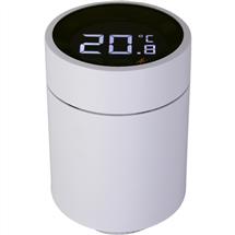 Works with Alexa | TCP Global WiFi Thermostatic Radiator Valve. Product colour: White,