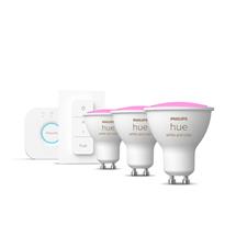 Bluetooth/Zigbee | Philips Hue White and colour ambience Starter kit: 3 GU10 smart