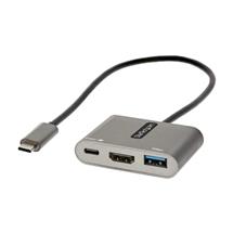 Startech Adapters | StarTech.com USB C Multiport Adapter, USBC to HDMI 4K Video, 100W PD