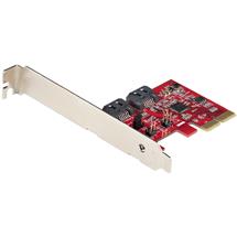 Startech SATA PCIe Card - 2 Port PCIe SATA Expansion Card - 6Gbps - Full/Low Profile - PCI Express | StarTech.com SATA PCIe Card  2 Port PCIe SATA Expansion Card  6Gbps