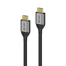 120 Hz | ALOGIC ULHD02-SGR HDMI cable 2 m HDMI Type A (Standard) Black, Grey
