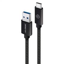 ALOGIC Cables | ALOGIC 1m USB 3.1 USB-C (Male) to USB-A (Male) -BLACK Aluminium