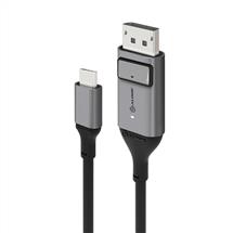 Video Cable | ALOGIC 2m Ultra USBC (Male) to DP (Male) Cable  4K @60Hz with LED