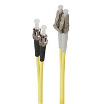 ALOGIC 3m LC-ST Single Mode Duplex LSZH Fibre Cable 09/125 OS2